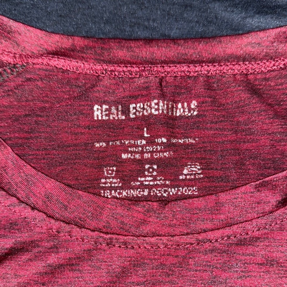 Real Essentials 5 Pack Men’s Short Sleeve Dry Fit Active Crew Neck Tee Shirts - Picture 2 of 14